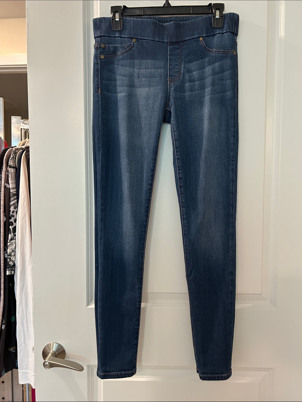 Liverpool Jeans Company Women's Skinny Jeans - Dark Blue Wash